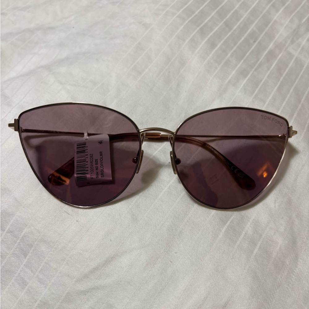 Tom Ford Women's Sunglasses - Rose Gold and Purple